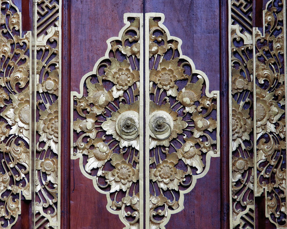 Bali Ornate Door